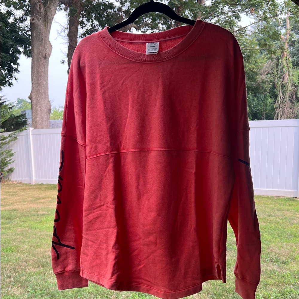 PINK Victoria's Secret Coral Crew Neck Sweater